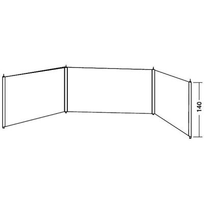 2. Easy Camp 120330 parawan plażowy