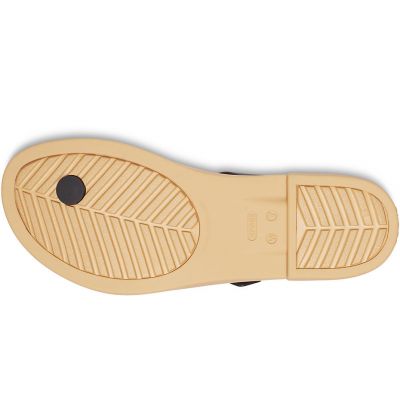 9. Klapki Crocs Tulum Toe Post W 206108 00W