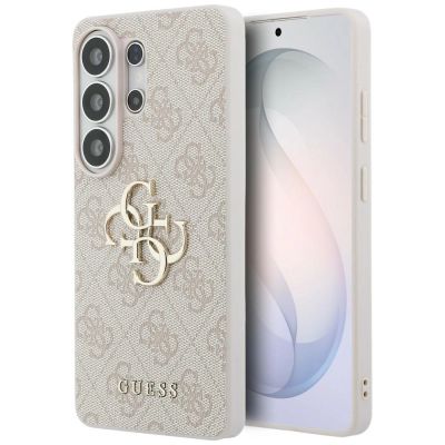 Etui Guess 4G Big Metal Logo na Samsung Galaxy S26 Ultra - różowe