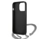 7. Etui Karl Lagerfeld Leather Textured and Chain na iPhone 13 Pro Max 6,7" - czarne