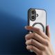 5. Etui Dux Ducis Aimo Mag z pierścieniem magnetycznym i podstawką na iPhone 17 – czarne