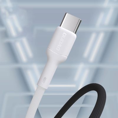 4. Kabel Dudao L9C 65W USB-C - USB-C 2m - biały