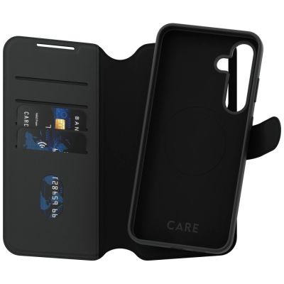 4. Etui CARE by PanzerGlass Feature Tango 2w1 Wallet do Samsung Galaxy S25+ - czarny