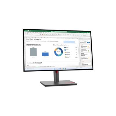 3. Monitor Lenovo ThinkVision P27h-30 LED display 68,6 cm (27") 2560 x 1440 px Quad HD LCD Czarny