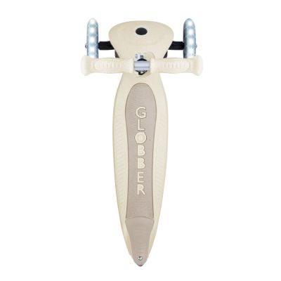 11. Hulajnoga Globber PRIMO FOLDABLE LIGHTS ECOLOGIC - Coconut (696-566-2)