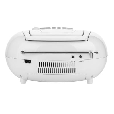 16. Radioodtwarzacz JVC RC-E451W Boombox white