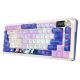 7. REDRAGON K708AK-RGB-PRO FLEKACT klawiatura USB + RF Wireless + Bluetooth Biały