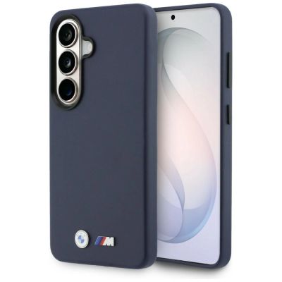 Etui BMW M Metal Logo MagSafe na Samsung Galaxy S26 - granatowe