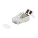 2. Equip 121148 wtyczka RJ45 Srebrny