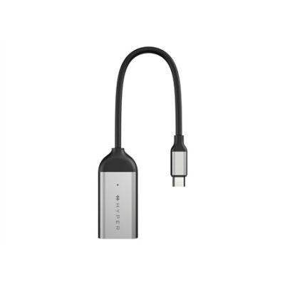 7. HYPER HD-H8K USB Type-C HDMI Stal nierdzewna