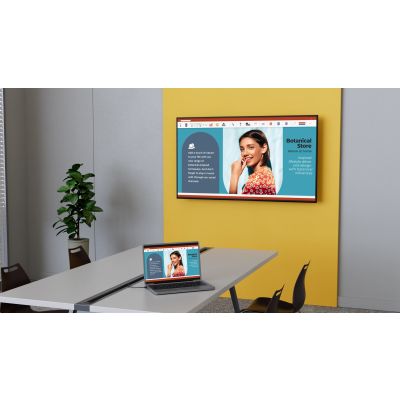 20. Sony FW-43EZ20L signage display Płaski panel Digital Signage 109,2 cm (43") LED Wi-Fi 350 cd/m2 4K Ultra HD Czarny Android 16/7