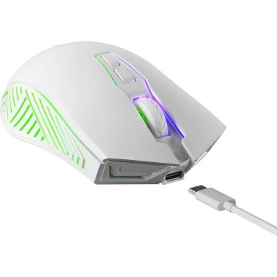 3. DEFENDER MYSZ BEZPRZEWODOWA PANDORA GM-502 RF 3200DPI 7P BIAŁA 52502