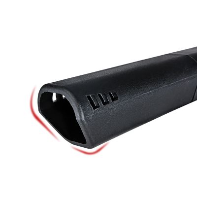 7. Pompka podłogowa Rockbros GP6532B z manometrem - czarno-pomarańczowa