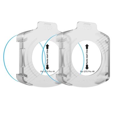 3. Szkło hartowane Tech-Protect Easy Set+ 2-pack na Huawei Watch GT 5 Pro 46 mm - przezroczyste