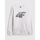 Bluza dresowa nierozpinana bez kaptura męska 4F 4FRAW25TSWSM2493-10S