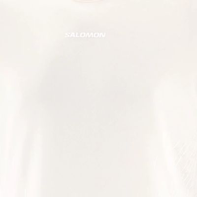 3. Salomon Sense Aero SS Tee Gfx M LC2700100 Białe 2XL