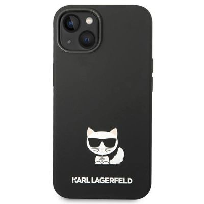 3. Etui Karl Lagerfeld Silicone Choupette Body na iPhone 13 / 14 / 15 - czarne