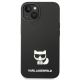 3. Etui Karl Lagerfeld Silicone Choupette Body na iPhone 13 / 14 / 15 - czarne