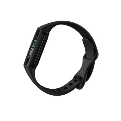 4. Lokalizator aktywności Fitbit Charge 6 z silikonowym uendelighedsband, obsydian, Bluetooth, NFC, 37.64 g
