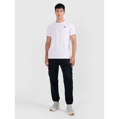 7. T-shirt męski (ZESTAW KOSZULEK 2 SZT.) 4F 4FRMM00TTSHM2705-90S