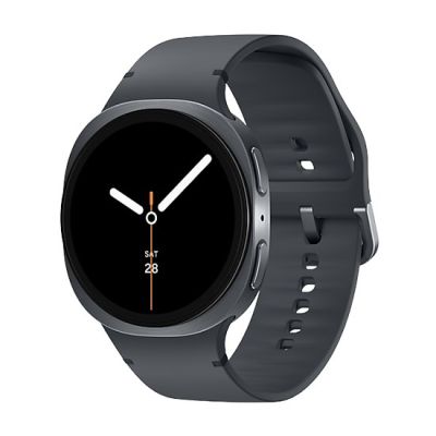 7. Samsung Galaxy Watch 8 3,81 cm (1.5") AMOLED 44 mm Cyfrowy 480 x 480 px Ekran dotykowy Grafitowy Wi-Fi GPS