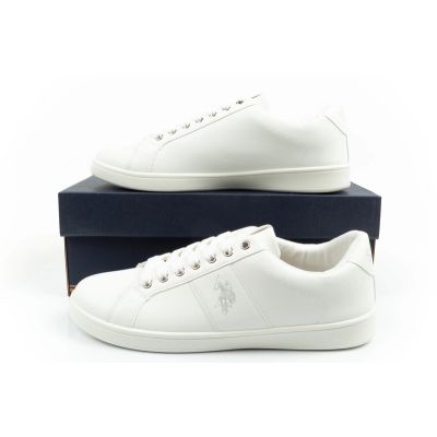 10. U.S. Polo Assn. buty trampki sneakersy męskie modne białe wygodne