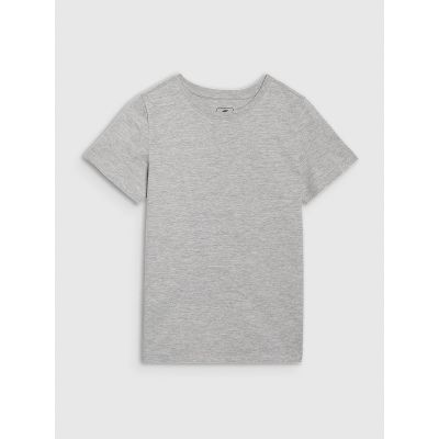 5. T-shirt regular gładki dziewczęcy 4F 4FJRMM00TTSHF3231-25M