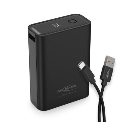 13. Ansmann PB222PD Litowo-polimerowy (LiPo) 20000 mAh Czarny