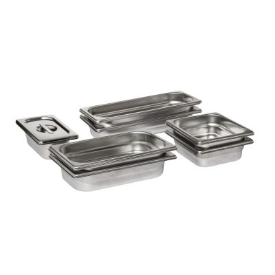 9. Zestaw stalowych naczyń do gotowania na parze ELECTROLUX PKKS8 4 szt.