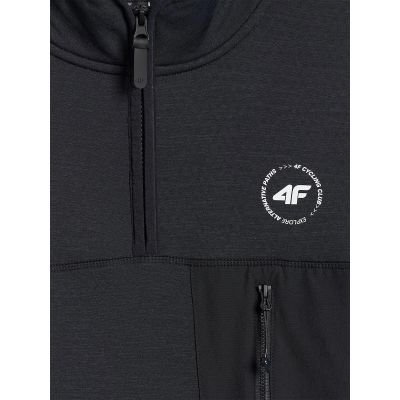 8. Bluza relaxed bez kaptura męska 4F 4FRSS26TSWSM2925-20S