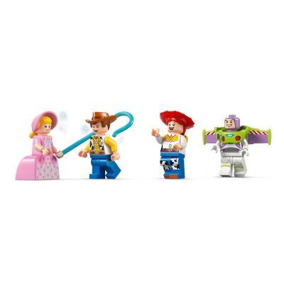 4. LEGO Disney Pixar 43264 Toy Story — Okolicznościowy pociąg i Pan Sterowany