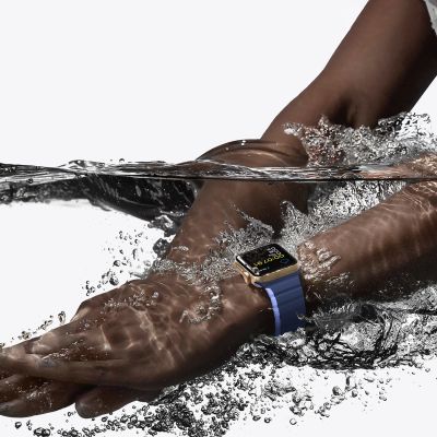 9. Magnetyczny pasek Apple Watch SE, 9, 8, 7, 6, 5, 4, 3, 2, 1 (41, 40, 38 mm) Dux Ducis Strap (LD Version) - niebieski