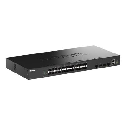 D-Link DGS-1530-28S/E przełącznik sieciowy Zarządzany L2 Czarny