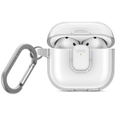 Etui UNIQ Glase Pro do AirPods 4 - przezorczyste