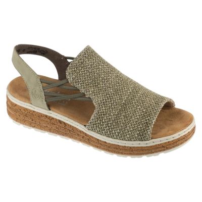 Rieker Sandals 62741-52 Zielone 37