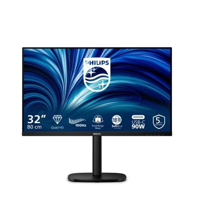 21. Monitor Philips 80.0cm (31.5") 32B2U3601 16:09 HDMI+DP+USB-C
