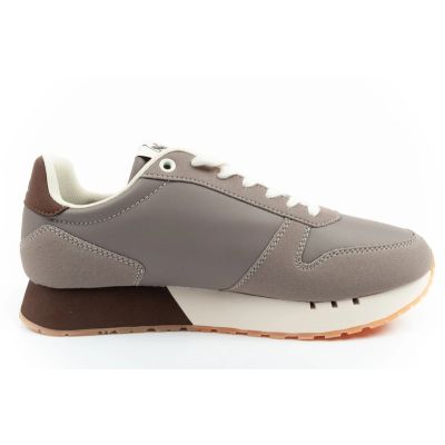 4. U.S Polo Assn buty sportowe sneakersy męskie modne wygodne brązowe