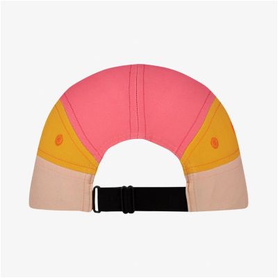 Czapka z daszkiem BUFF 5 PANEL GO CAP DOMUS APRICOT S/M   L/XL