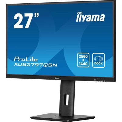 6. Monitor IIYAMA 68.5cm (27") XUB2797QSN-B2 16:9 HDMI+DP+USB-C