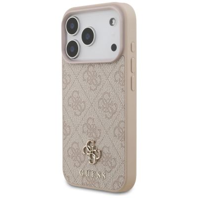 2. Etui Guess 4G Small Classic Logo MagSafe na iPhone 18 Pro / 17 Pro - różowe