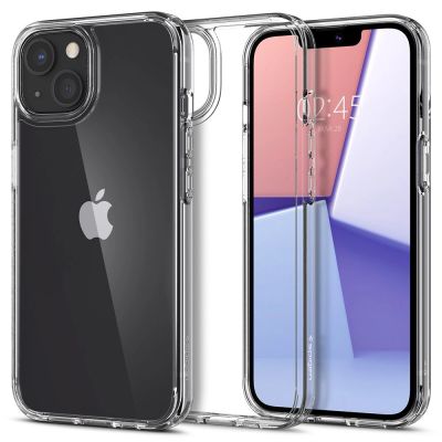 8. Etui Spigen Ultra Hybrid na iPhone 13 - przezroczyste