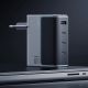 3. Ładowarka sieciowa Cuktech AD1404UEU 140 W GaN 3x USB-C + USB-A z kablem USB-C - szara