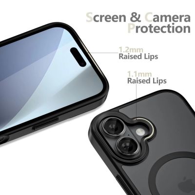 3. Etui Tech-Protect MagMat XT 4-set MagSafe na iPhone 17 - czarny mat