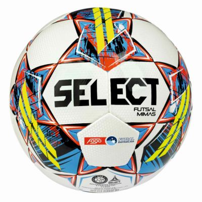 2. Piłka halowa SELECT Futsal Mimas FOGO Ekstraklasa FIFA Basic biała