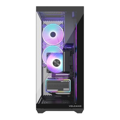 10. MODECOM OBUDOWA VOLCANO SPACE XL ARGB FULL TOWER 5F CZARNA