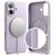3. Etui Ringke Silicone Magnetic MagSafe na iPhone 17 - fioletowe