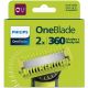 19. Wymienne ostrze PHILIPS QP 624/50 One Blade