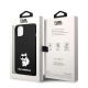 8. Etui Karl Lagerfeld Silicone Choupette na iPhone 14 Plus - czarne