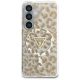 3. Etui Guess IML Leopard Print Triangle MagSafe na Samsung Galaxy S26 - brązowe