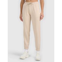 Spodnie dresowe typu jogger damskie 4F 4FWAW26TTROF1754-83S